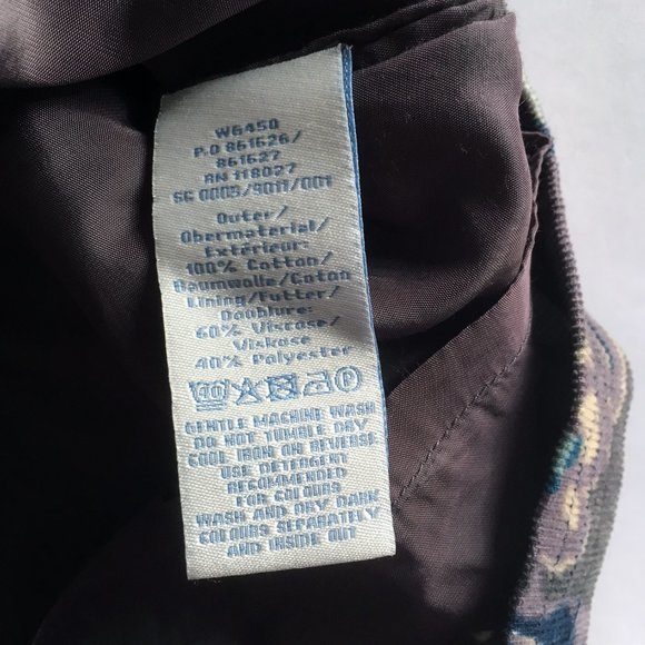 Boden corduroy floral skirt 6 - Picture 6 of 9